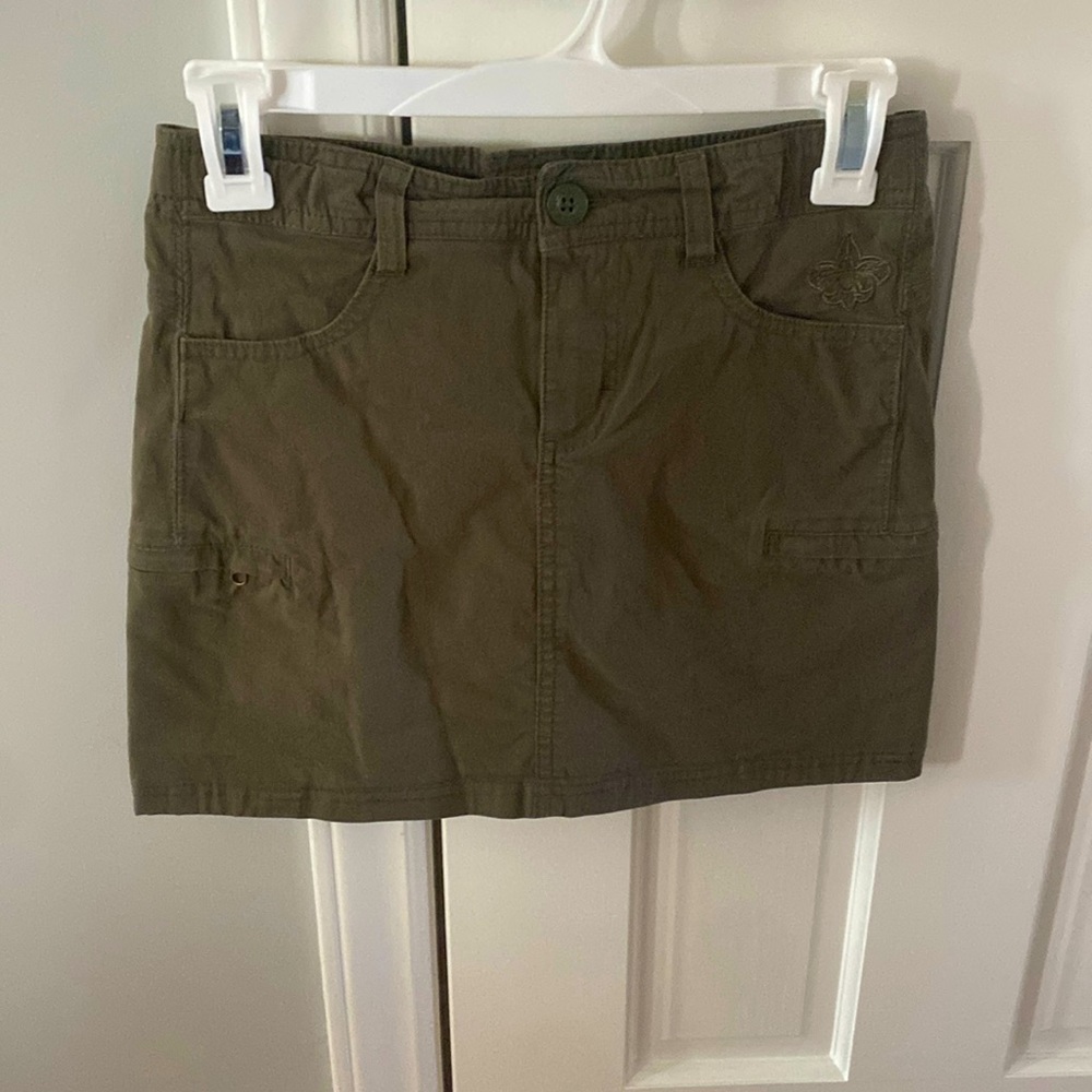 Boy Scouts of America girls uniform skort, size 10,
